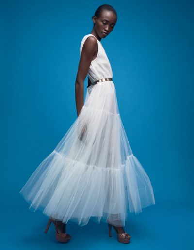 Designer Bridal Tulle Dress Chloé