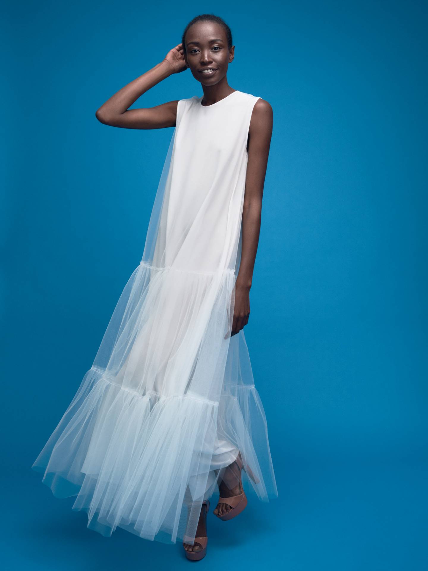 Designer Bridal Tulle Dress Chloé